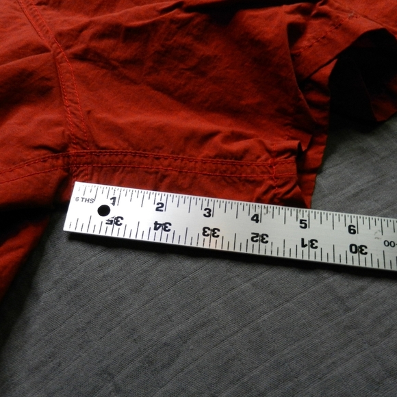 VINTAGE Big Dogs Swim Trunks Shorts Women's XL Orange Nylon Lined Logo - Picture 4 of 12